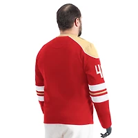 Men's G-III Sports by Carl Banks Scarlet San Francisco 49ers Adaptive Lord Stanley Crewneck Sweatshirt