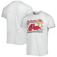 T-shirt à trois mélanges Hyper Local Hommage Ash San Francisco 49ers pour homme