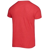 T-shirt triple mélange Hommage Scarlet San Francisco 49ers Stadium pour homme