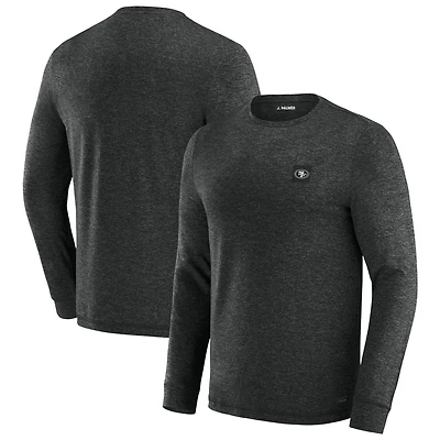 T-shirt à manches longues noir J. Palmer pour homme, San Francisco 49ers Four Down