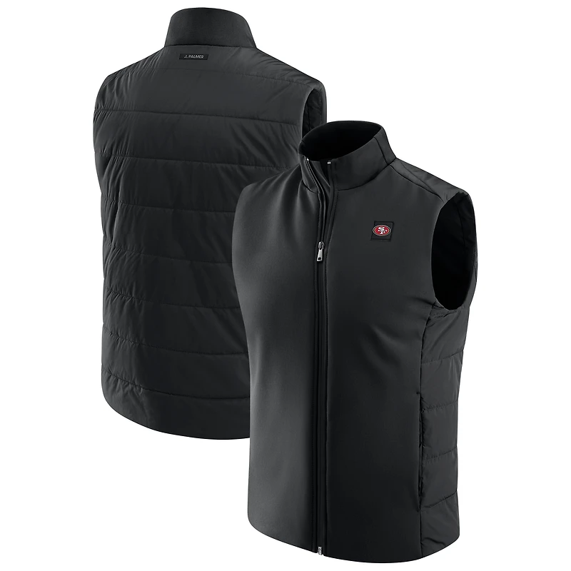 Men's J. Palmer  Black San Francisco 49ers Front Office Full-Zip Vest