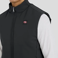 Men's J. Palmer  Black San Francisco 49ers Front Office Full-Zip Vest