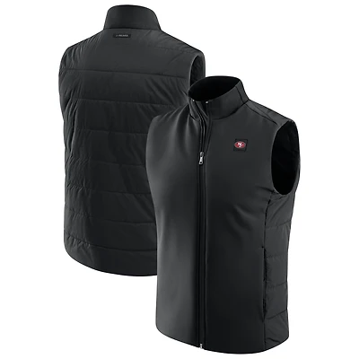 Men's J. Palmer  Black San Francisco 49ers Front Office Full-Zip Vest