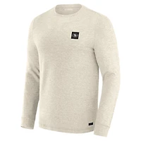 T-shirt à manches longues pour homme J. Palmer Cream San Francisco 49ers Four Down