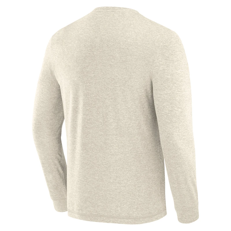 T-shirt à manches longues pour homme J. Palmer Cream San Francisco 49ers Four Down