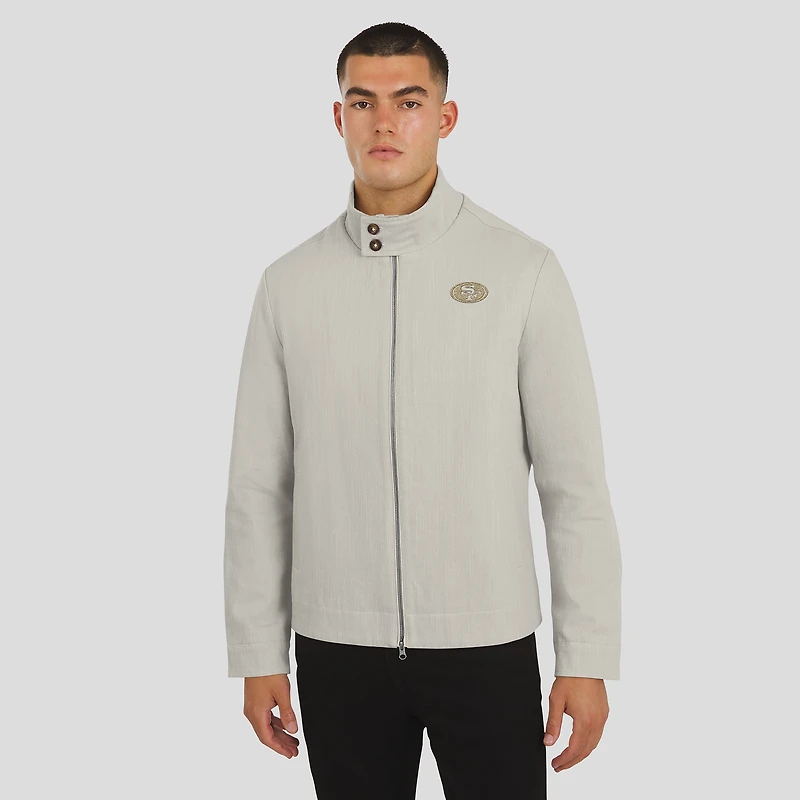 Men's J. Palmer  Gray San Francisco 49ers Air Raid Full-Zip Jacket
