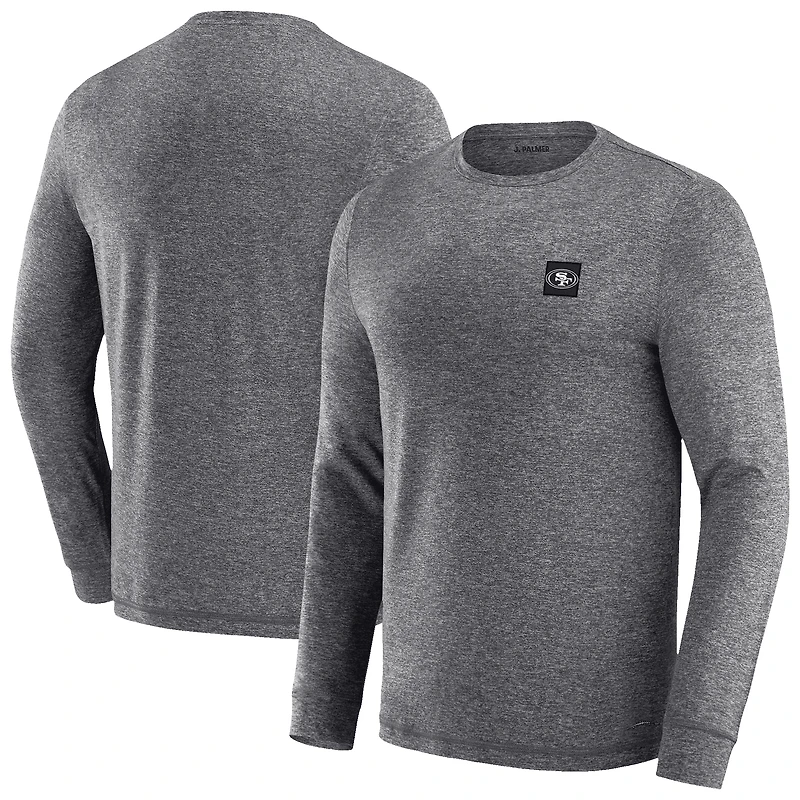 T-shirt à manches longues noir J. Palmer pour homme, motif 49ers de San Francisco