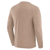 Men's J. Palmer Tan San Francisco 49ers Four Down Long Sleeve T-Shirt