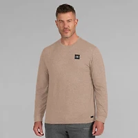 T-shirt à manches longues pour homme J. Palmer Tan San Francisco 49ers Four Down