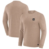 T-shirt à manches longues pour homme J. Palmer Tan San Francisco 49ers Four Down