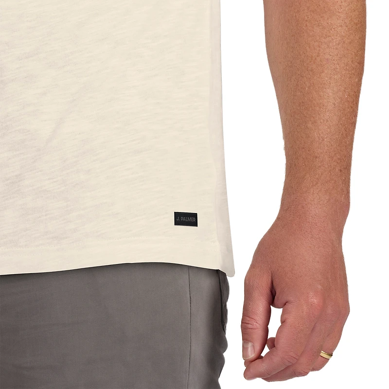 T-shirt à poche pour homme J. Palmer blanc San Francisco 49ers
