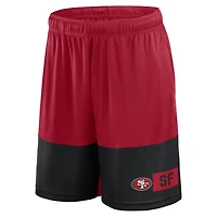 Men's Logo Athletic Scarlet San Francisco 49ers Best of the Shorts