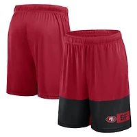 Men's Logo Athletic Scarlet San Francisco 49ers Best of the Shorts