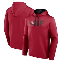 Sweat à capuche Athletic Scarlet pour homme, logo des 49ers de San Francisco, Head Start