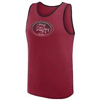 Débardeur Athletic Scarlet pour homme avec logo des 49ers de San Francisco, succès inégalé