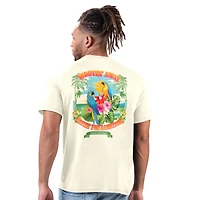 T-shirt Wastin' Away pour homme Margaritaville Cream des 49ers de San Francisco