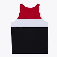 Men's Mitchell & Ness  Black/Scarlet San Francisco 49ers Head Coach Tank Top