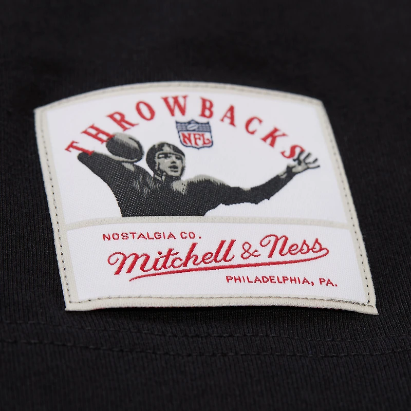 Débardeur rétro colorblock noir Mitchell & Ness pour homme, San Francisco 49ers
