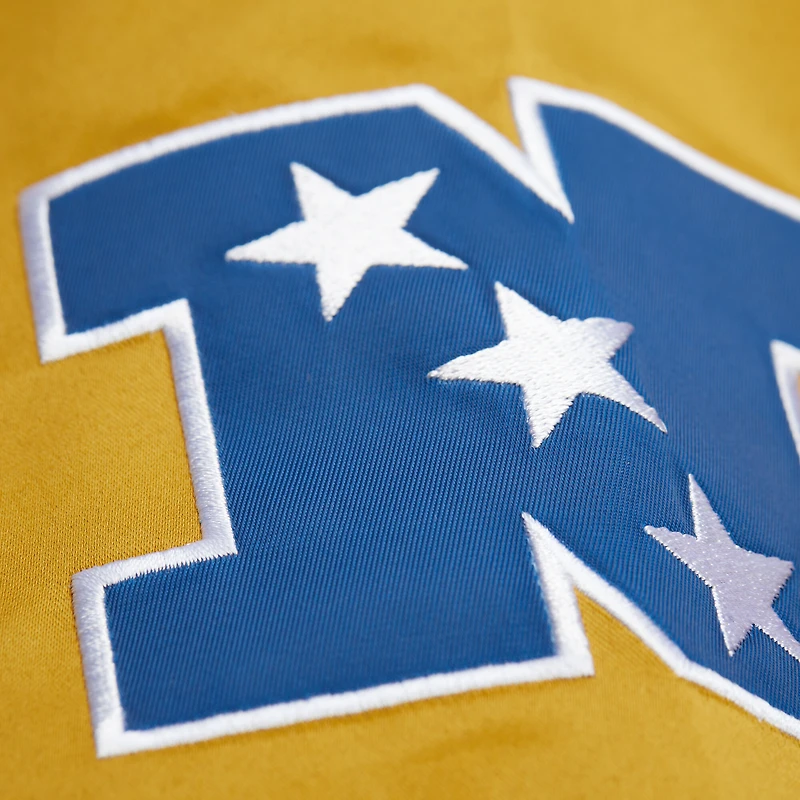 Veste zippée intégrale en satin double face pour homme des San Francisco 49ers