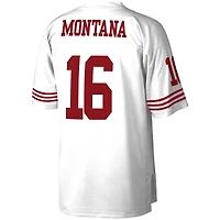 Men's Mitchell & Ness Joe Montana White San Francisco 49ers 1990 Legacy Replica Jersey