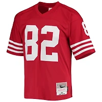 Maillot réplique Mitchell & Ness John Taylor Scarlet San Francisco 49ers Legacy pour hommes