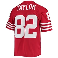 Men's Mitchell & Ness John Taylor Scarlet San Francisco 49ers Legacy Replica Jersey