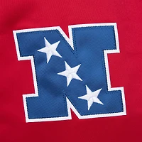 Men's Mitchell & Ness  Scarlet San Francisco 49ers Heavyweight Satin Full-Zip Jacket