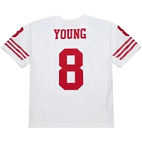 Maillot réplique blanc Mitchell & Ness Steve Young des San Francisco 49ers 1994 Legacy pour homme