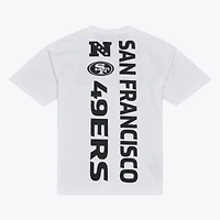 Men's Mitchell & Ness White San Francisco 49ers Monochrome T-Shirt