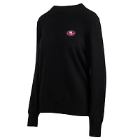 Men's NAADAM Black San Francisco 49ers Cashmere Sweater
