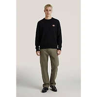 Pull en cachemire noir NAADAM pour homme, modèle San Francisco 49ers