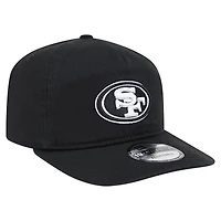 Men's New Era  Black/White San Francisco 49ers 19TWENTY Adjustable Hat