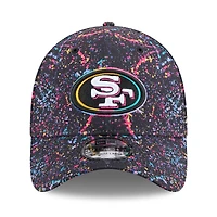 Casquette New Era noire 39THIRTY Flex des San Francisco 49ers 2025 NFL Crucial Catch pour homme