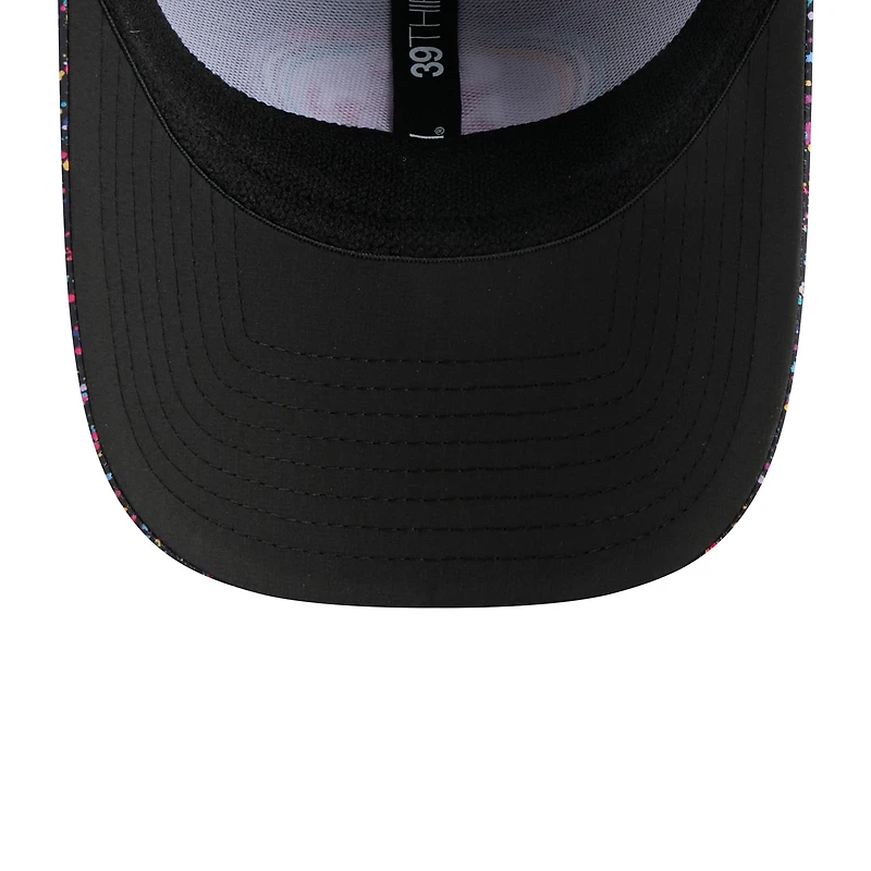 Casquette New Era noire 39THIRTY Flex des San Francisco 49ers 2025 NFL Crucial Catch pour homme
