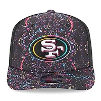 Casquette ajustable NFL Crucial Catch 9SEVENTY noire New Era pour homme, San Francisco 49ers 2025