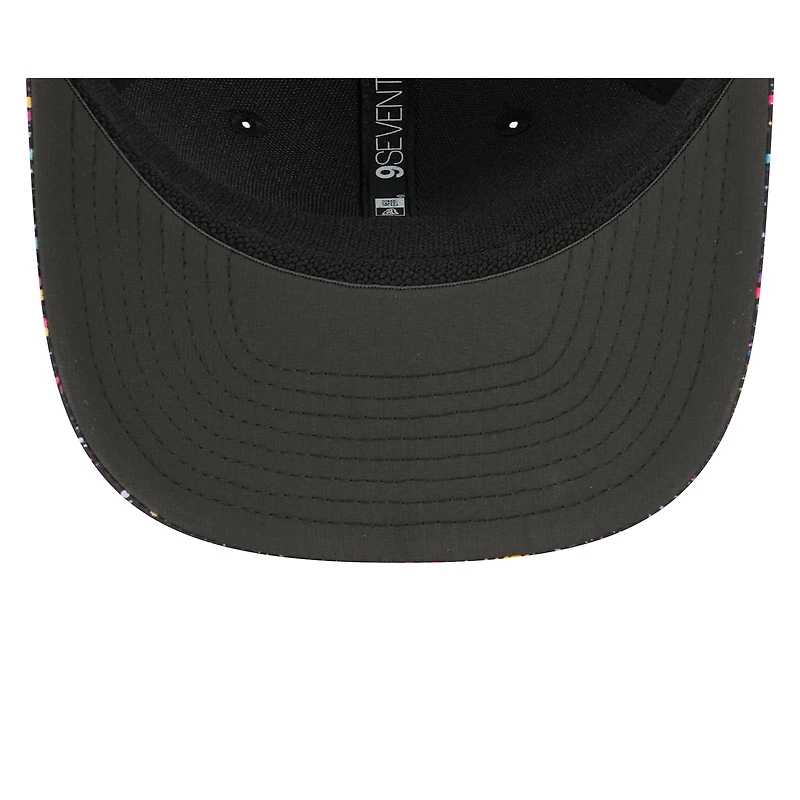 Casquette ajustable NFL Crucial Catch 9SEVENTY noire New Era pour homme, San Francisco 49ers 2025
