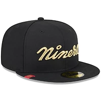 Casquette ajustée 59FIFTY noire New Era pour homme, collection Rivalries 2025 des San Francisco 49ers