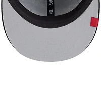 Casquette ajustée 59FIFTY noire New Era pour homme, collection Rivalries 2025 des San Francisco 49ers