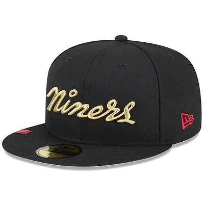 Casquette ajustée 59FIFTY noire New Era pour homme, collection Rivalries 2025 des San Francisco 49ers