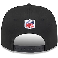 Casquette ajustable noire New Era 9SEVENTY pour homme, collection Rivalries 2025, San Francisco 49ers