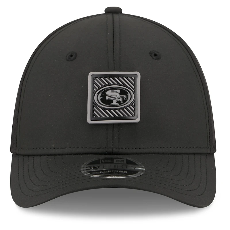 Men's New Era Black San Francisco 49ers 2026 NFL Training Camp 39THIRTY Flex Hat