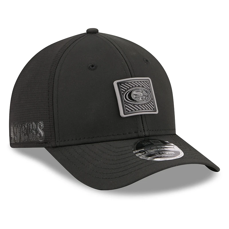 Men's New Era Black San Francisco 49ers 2026 NFL Training Camp 9FORTY Adjustable Hat