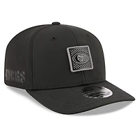 Casquette ajustable New Era noire pour homme, San Francisco 49ers, camp d'entraînement NFL 2026, modèle 9SEVENTY