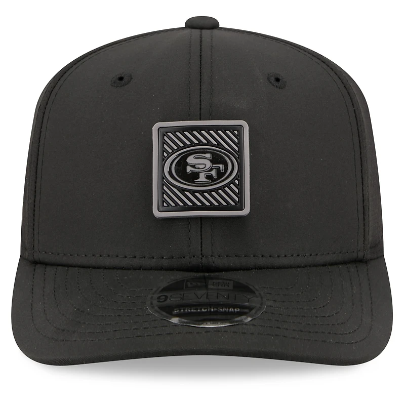 Men's New Era Black San Francisco 49ers 2026 NFL Training Camp 9SEVENTY Adjustable Hat