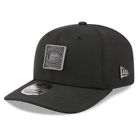 Casquette ajustable New Era noire pour homme, San Francisco 49ers, camp d'entraînement NFL 2026, modèle 9SEVENTY
