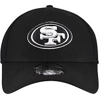 Men's New Era Black San Francisco 49ers 39THIRTY Flex Hat