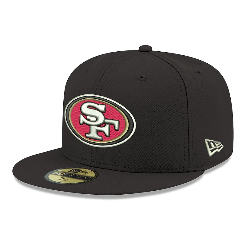 Casquette ajustée New Era rouge écarlate San Francisco 49ers 59FIFTY pour homme