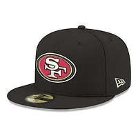 Casquette ajustée New Era rouge écarlate San Francisco 49ers 59FIFTY pour homme
