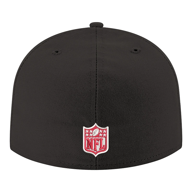 Men's New Era Scarlet San Francisco 49ers 59FIFTY Fitted Hat