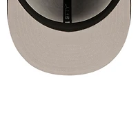 Casquette ajustée New Era noire pour homme, édition spéciale 80e anniversaire des 49ers de San Francisco (modèle 59FIFTY).